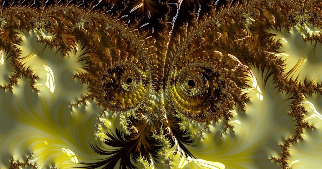 An owl made of owls